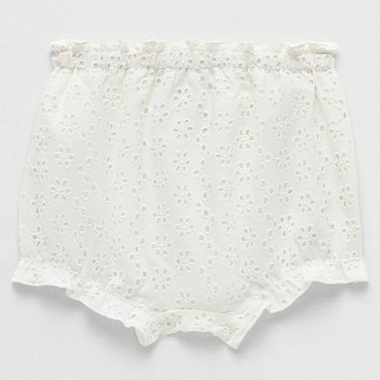 Okie Dokie Eyelet Baby Girls Pull-On Short