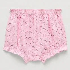 Okie Dokie Eyelet Baby Girls Pull-On Short