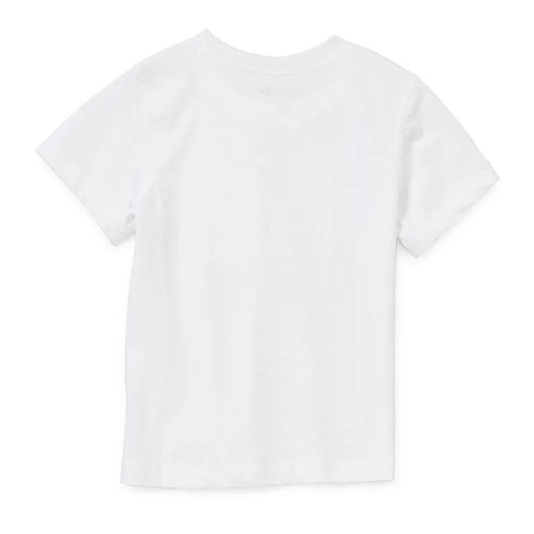 Okie Dokie Little Boys Crew Neck Short Sleeve T-Shirt