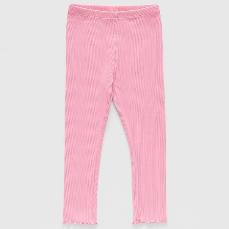 Okie Dokie Rib Toddler & Little Girls Full Length Leggings