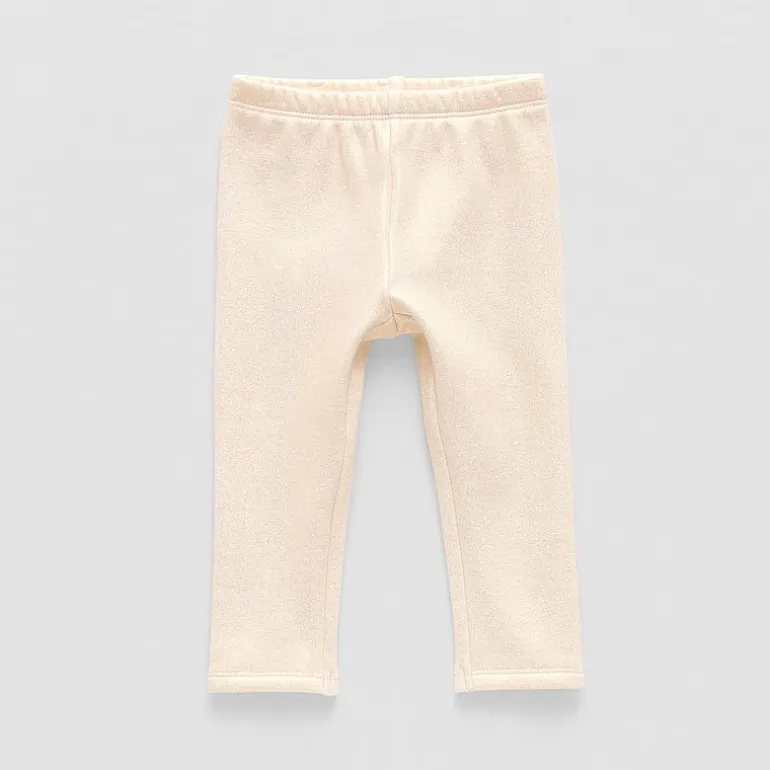 Okie Dokie Shimmer Baby Girls Fleece Skinny Full Length Leggings