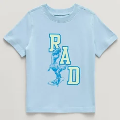Okie Dokie Toddler Boys Sensory Friendly Round Neck Short Sleeve Adaptive Regular Fit Graphic T-Shirt