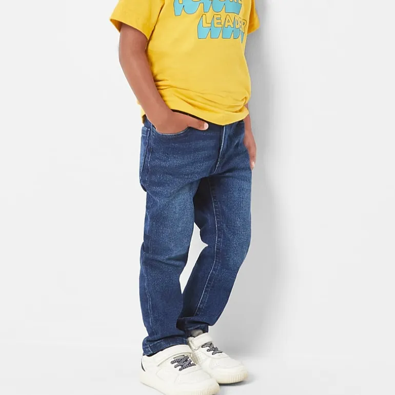 Okie Dokie Toddler Boys Straight Leg Jean