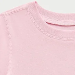 Okie Dokie Toddler Girls Easy-on + Easy-off Sensory Friendly Round Neck Short Sleeve Adaptive Regular Fit Graphic T-Shirt