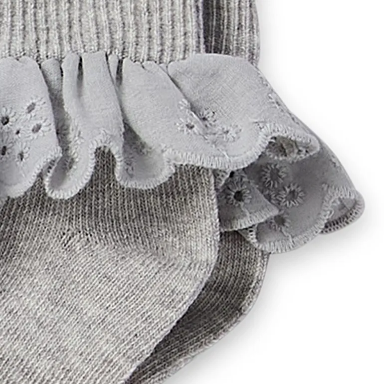 Okie Dokie Toddler Girls 5 Pair Turncuff Socks