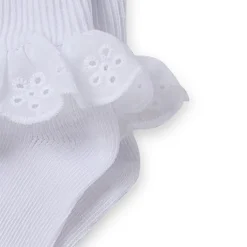 Okie Dokie Toddler Girls 5 Pair Turncuff Socks