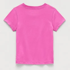 Okie Dokie Toddler Girls Round Neck Short Sleeve Adaptive Regular Fit Graphic T-Shirt