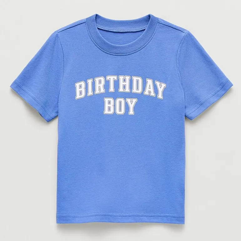 Okie Dokie Toddler & Little Boys Crew Neck Short Sleeve Regular Fit Graphic T-Shirt