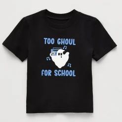 Okie Dokie Toddler & Little Boys Round Neck Short Sleeve Regular Fit Graphic T-Shirt
