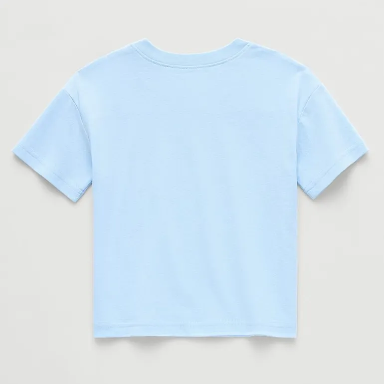 Okie Dokie Toddler & Little Boys V Neck Short Sleeve Regular Fit Graphic T-Shirt