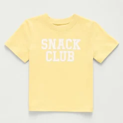 Okie Dokie Toddler & Little Boys Crew Neck Short Sleeve Regular Fit Graphic T-Shirt
