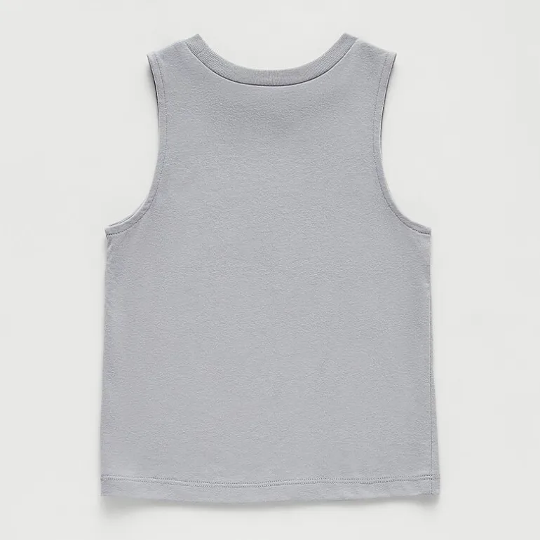 Okie Dokie Toddler & Little Boys Round Neck Sleeveless Tank Top