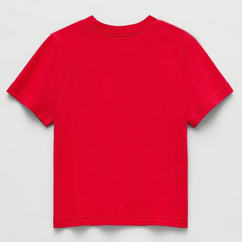 Okie Dokie Toddler & Little Boys Round Neck Short Sleeve Regular Fit Graphic T-Shirt