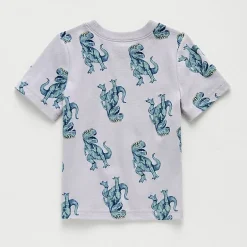 Okie Dokie Toddler & Little Boys Crew Neck Short Sleeve Regular Fit Graphic T-Shirt