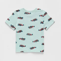 Okie Dokie Toddler & Little Boys Crew Neck Short Sleeve Regular Fit Graphic T-Shirt