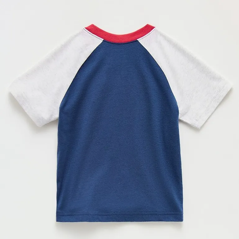 Okie Dokie Toddler & Little Boys Round Neck Short Sleeve T-Shirt