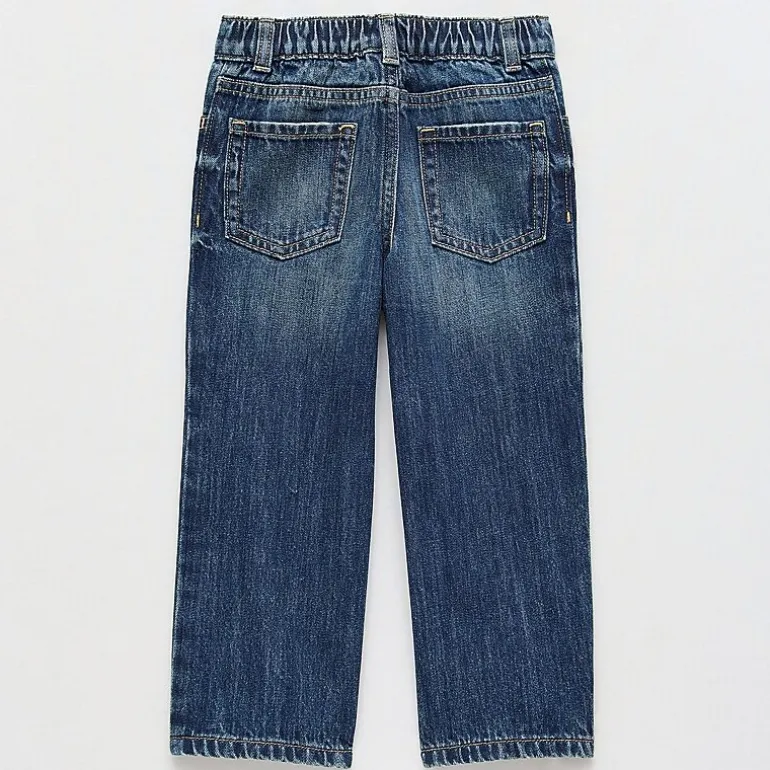 Okie Dokie Toddler & Little Boys Adjustable Waist Relaxed Fit Jean