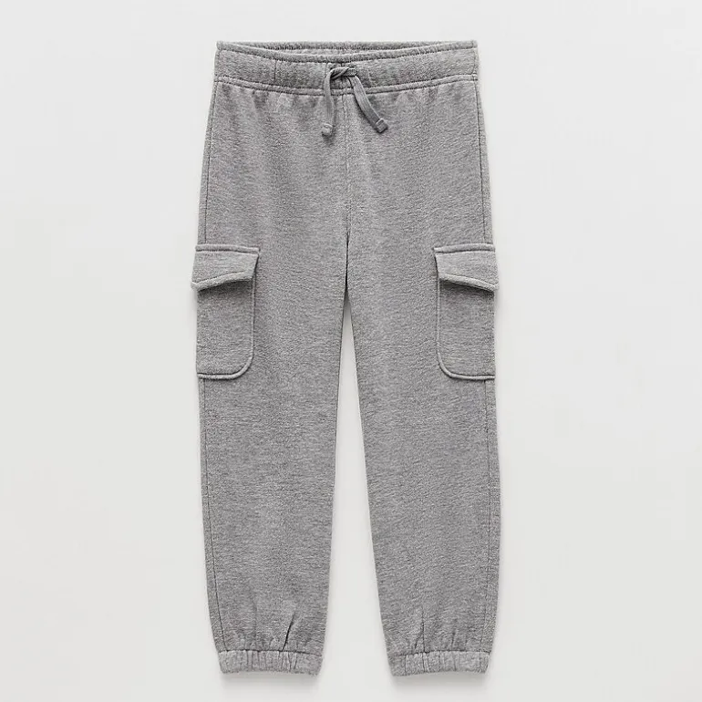 Okie Dokie Toddler & Little Boys Cinched Regular Fit French Terry Pull-On Pant