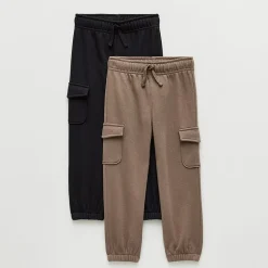 Okie Dokie Toddler & Little Boys Cinched Regular Fit French Terry Pull-On Pant