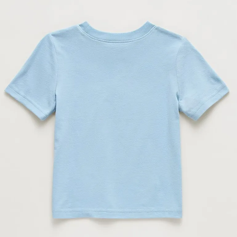Okie Dokie Toddler & Little Boys Round Neck Short Sleeve Regular Fit Graphic T-Shirt