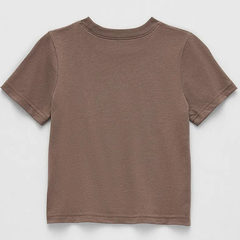 Okie Dokie Toddler & Little Boys Round Neck Short Sleeve Regular Fit Graphic T-Shirt