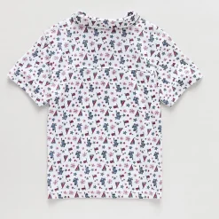 Okie Dokie Toddler & Little Boys Short Sleeve Regular Fit Moisture Wicking Polo Shirt