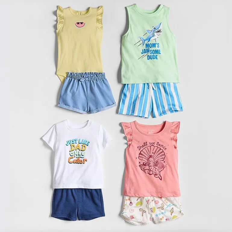 Okie Dokie Toddler & Little Girls Pull-On Short