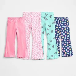 Okie Dokie Toddler & Little Girls Flare Full Length Leggings