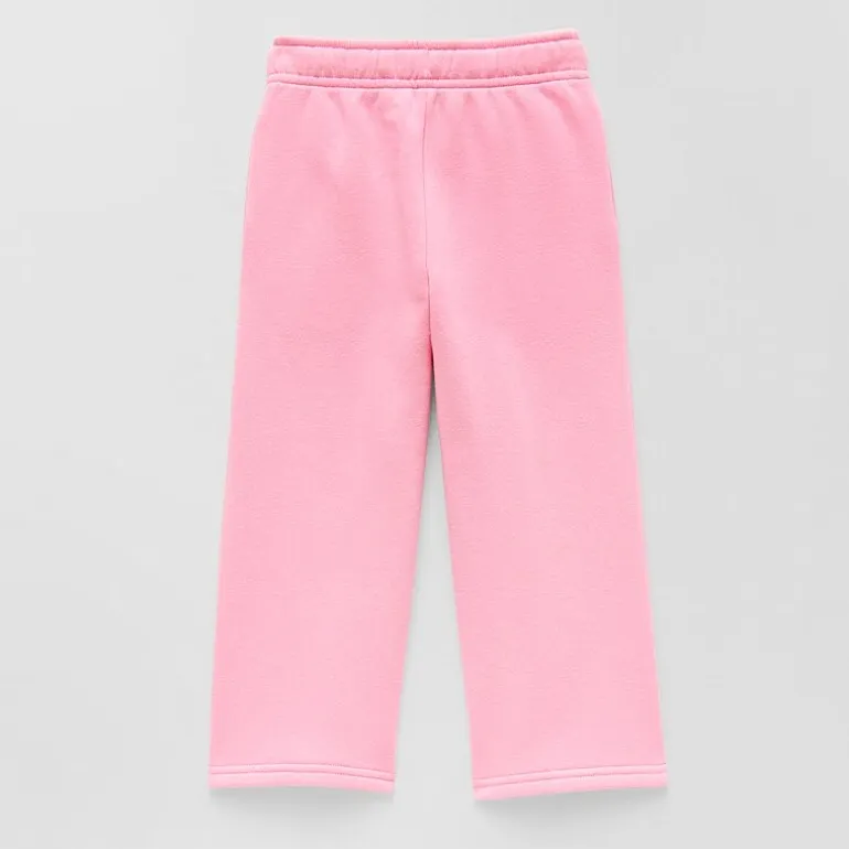 Okie Dokie Toddler & Little Girls Wide Leg Regular Fit Fleece Pull-On Pant
