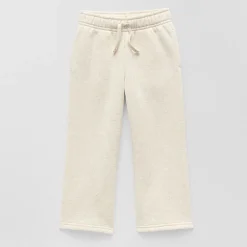 Okie Dokie Toddler & Little Girls Wide Leg Regular Fit Fleece Pull-On Pant