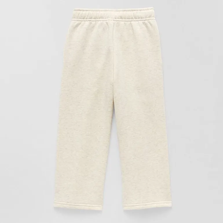 Okie Dokie Toddler & Little Girls Wide Leg Regular Fit Fleece Pull-On Pant