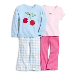 Okie Dokie Toddler & Little Girls Flare Full Length Leggings