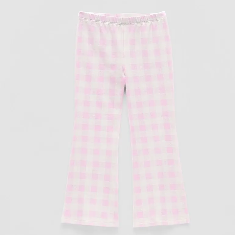Okie Dokie Toddler & Little Girls Cotton Flare Full Length Leggings