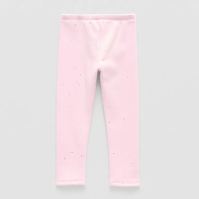 Okie Dokie Toddler & Little Girls Fleece Skinny Full Length Leggings