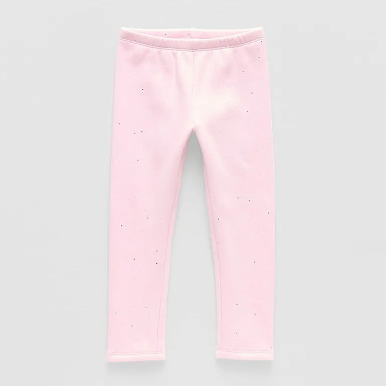 Okie Dokie Toddler & Little Girls Fleece Skinny Full Length Leggings