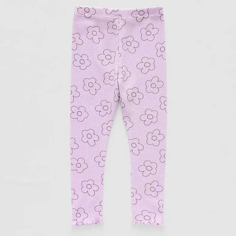 Okie Dokie Toddler & Little Girls Knit Skinny Full Length Leggings