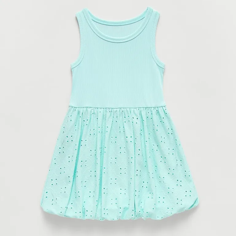 Okie Dokie Toddler & Little Girls Bubble Hem Sleeveless A-Line Dress