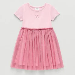 Okie Dokie Toddler & Little Girls Short Sleeve Tutu Dress