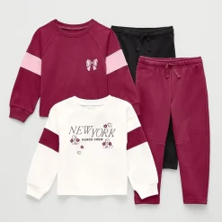 Okie Dokie Toddler & Little Girls 2-pc. Pant Set