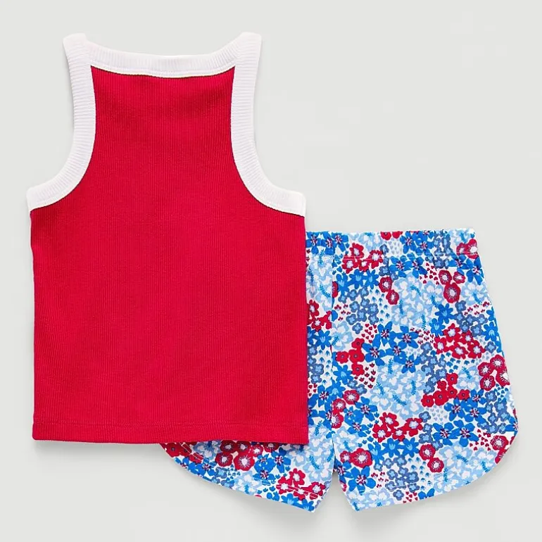 Okie Dokie Toddler & Little Girls 2-pc. Short Set