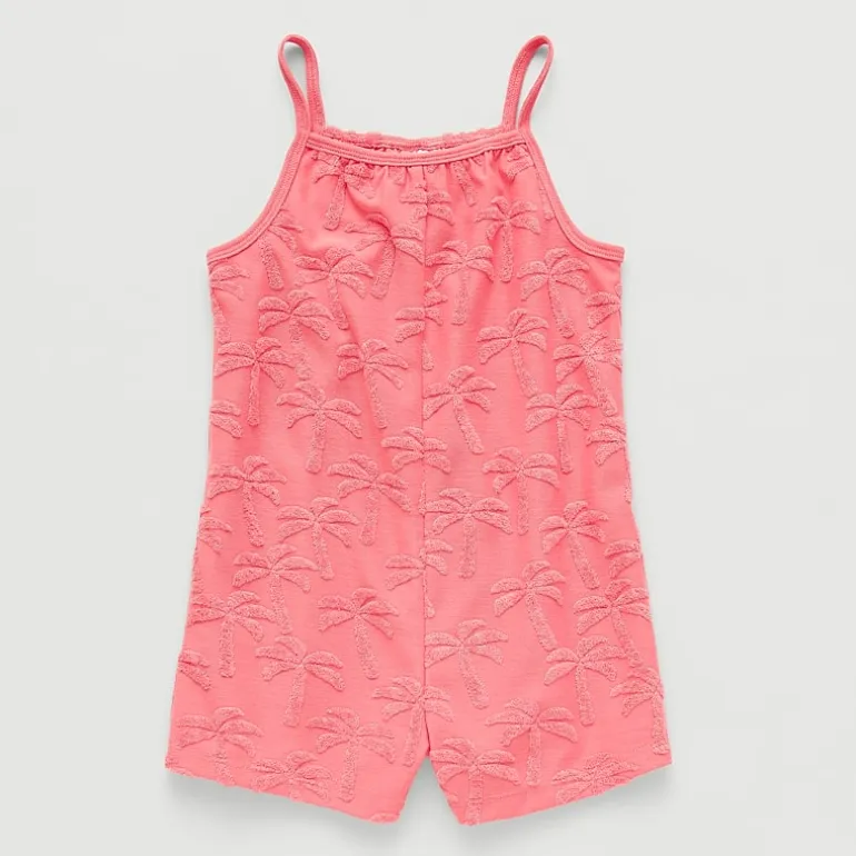 Okie Dokie Toddler & Little Girls Sleeveless Romper