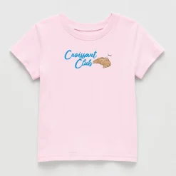 Okie Dokie Toddler & Little Girls Round Neck Short Sleeve Regular Fit Graphic T-Shirt