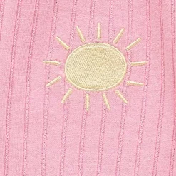 Okie Dokie Toddler & Little Girls Round Neck Short Sleeve Peplum Top