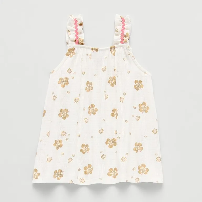 Okie Dokie Toddler & Little Girls Square Neck Sleeveless Tank Top
