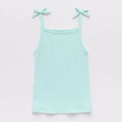 Okie Dokie Toddler & Little Girls Straight Neck Sleeveless Tank Top