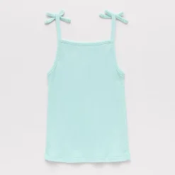 Okie Dokie Toddler & Little Girls Straight Neck Sleeveless Tank Top