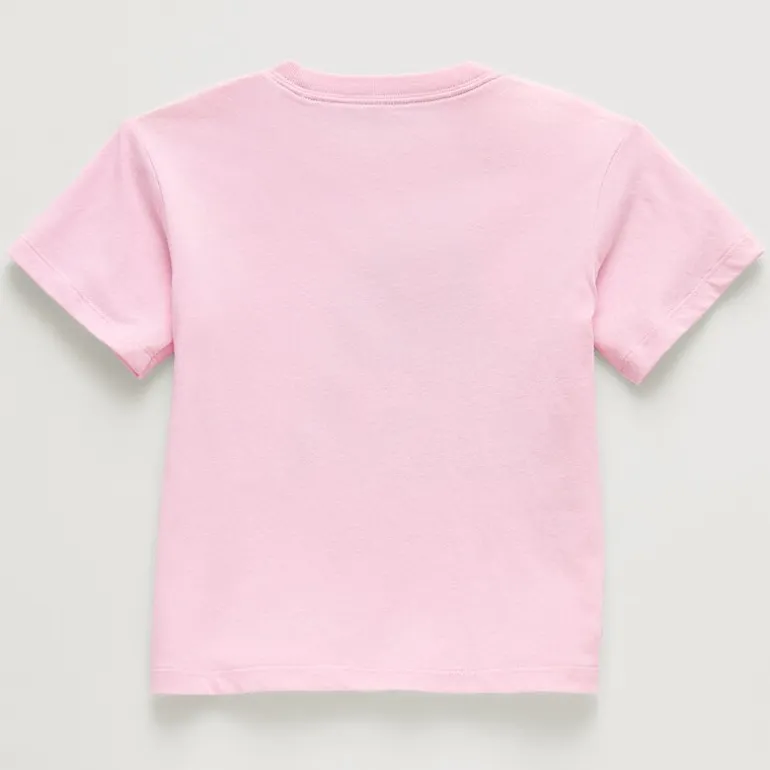 Okie Dokie Toddler & Little Girls Round Neck Short Sleeve Regular Fit Graphic T-Shirt