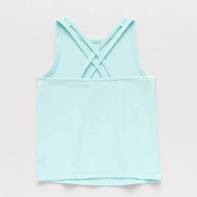 Okie Dokie Toddler & Little Girls Crew Neck Sleeveless Tank Top