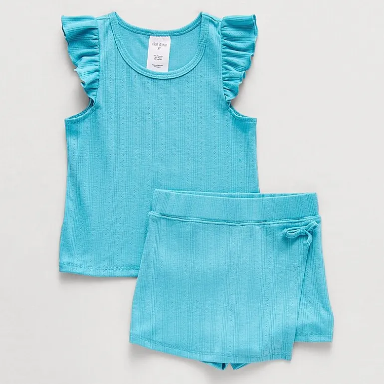 Okie Dokie Toddler & Little Girls 2-pc. Skort Set