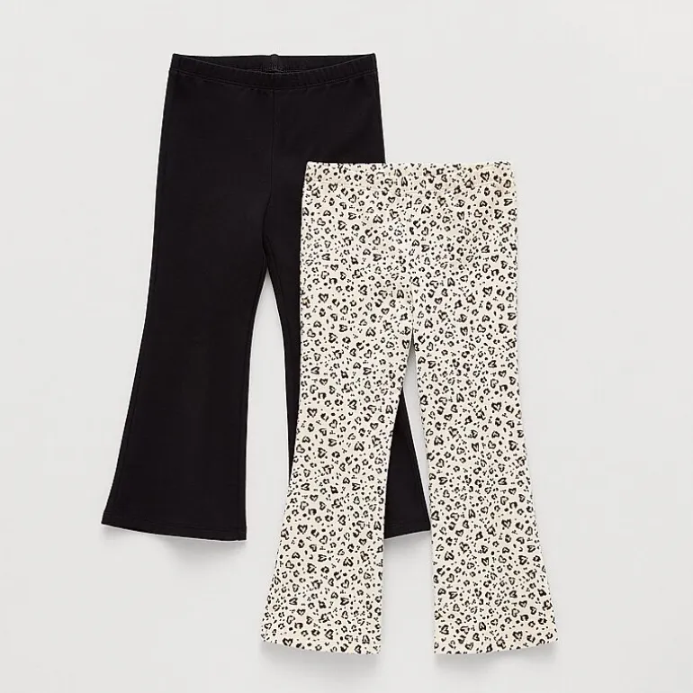 Okie Dokie Toddler & Little Girls Flare 2-pc. Full Length Leggings